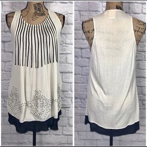 Ric-Rac Anthropologie embellished top